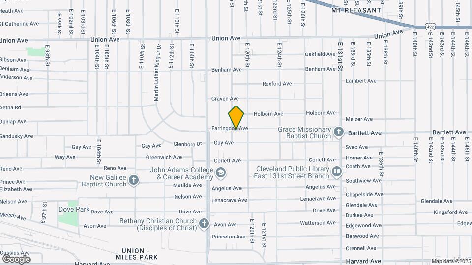 11806 Farringdon Ave Map and Location Details