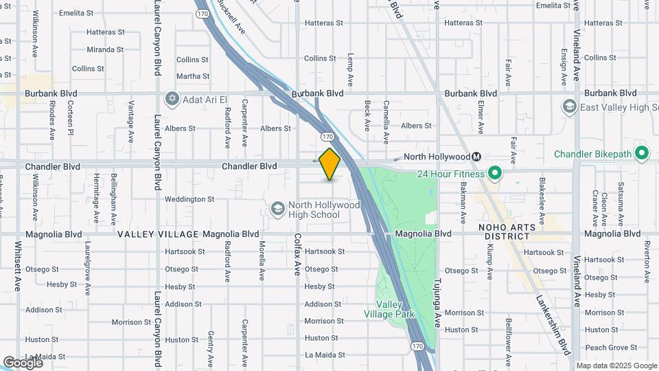 11540 Blix St Map and Location Details