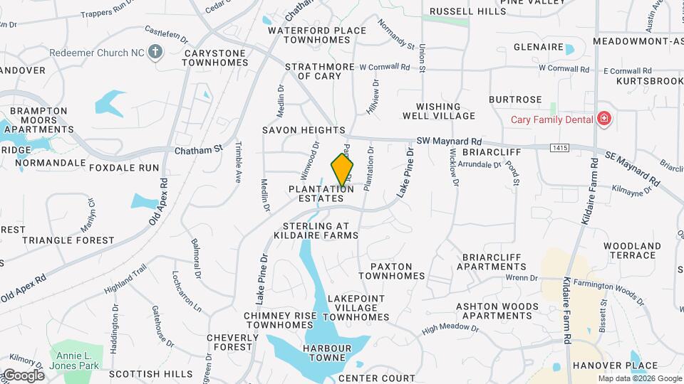 703 Brookgreen Dr Mapa y Detalles de la Ubicación