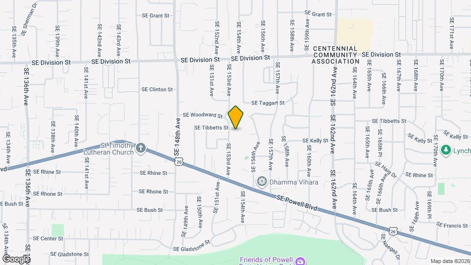 3234 SE 153rd Ave Map and Location Details