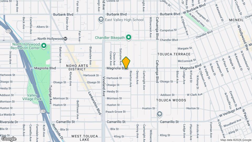 Studio Village Apartments Map and Location Details