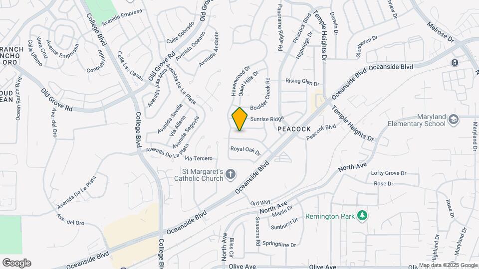 4536 Beverly Glen Dr Mapa y Detalles de la Ubicación