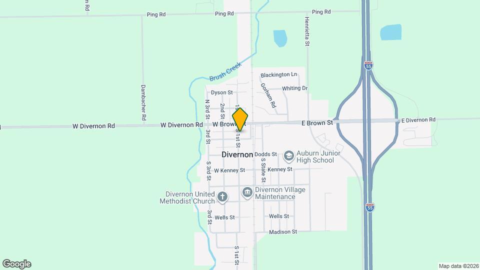 43 W Lewis St Map and Location Details