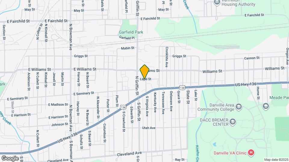1308 Lape St Map and Location Details