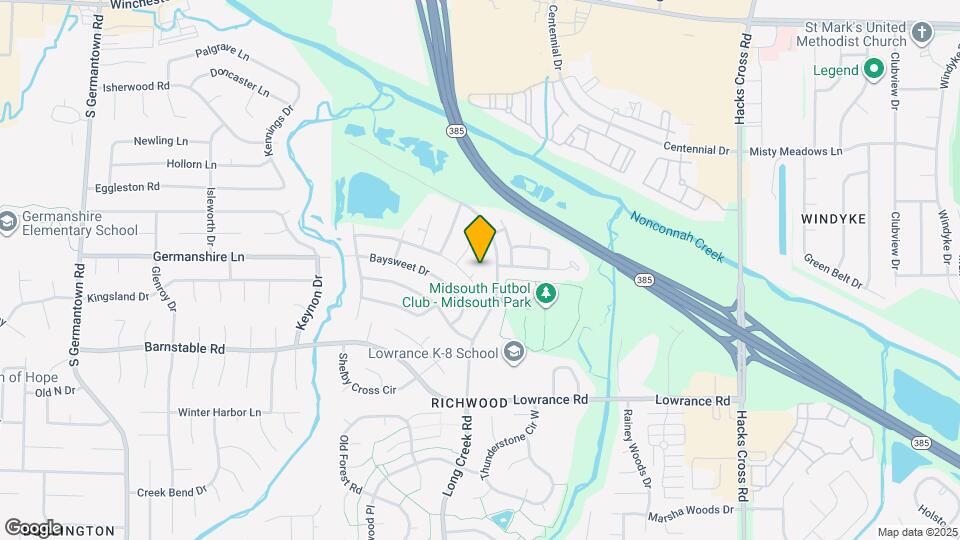 7708 Spring Morning Ct Map and Location Details