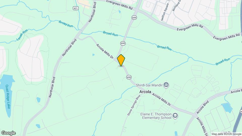 24531 Arcola Mills Dr Map and Location Details