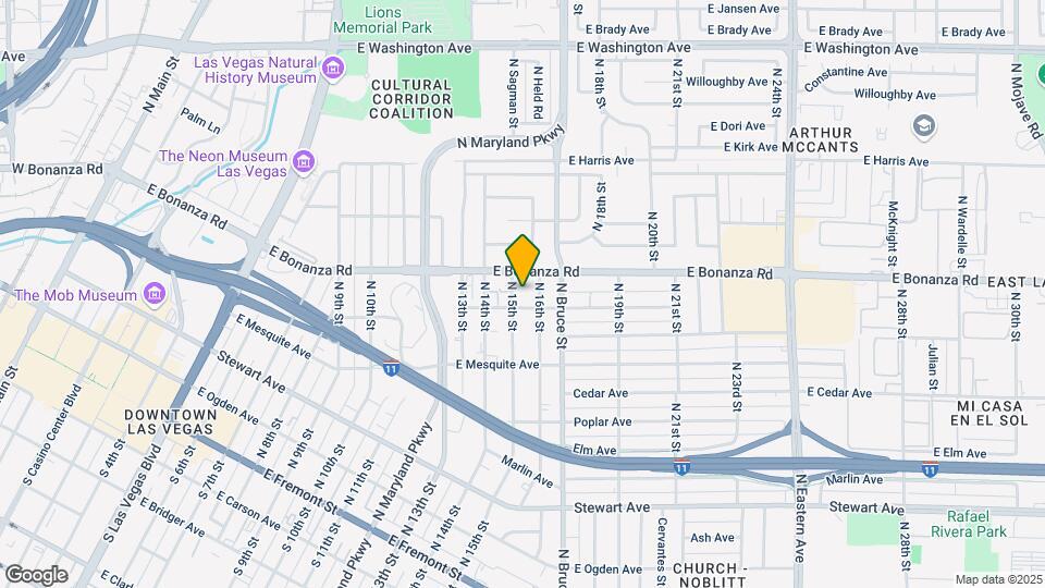 508 N 15th St Mapa y Detalles de la Ubicación