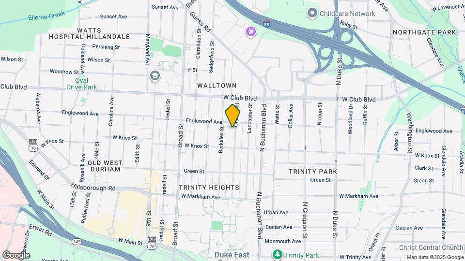 1017 Onslow St Map and Location Details