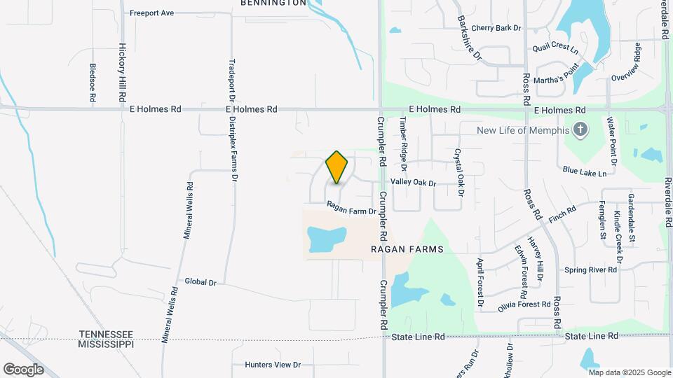 5377 Ragan Ridge Dr Map and Location Details