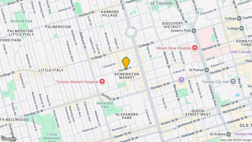 57 Nassau St Map and Location Details