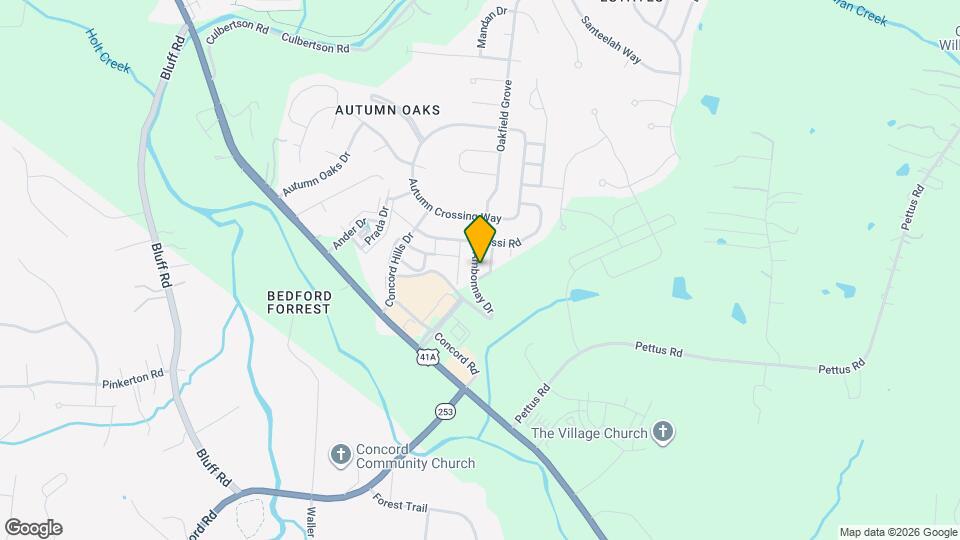 8725 Ambonnay Dr Mapa y Detalles de la Ubicación