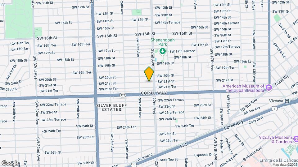 2250 SW 21st St Map and Location Details