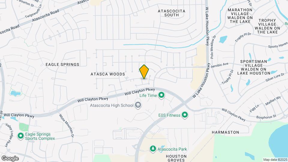 18106 Castle Rain Dr Map and Location Details