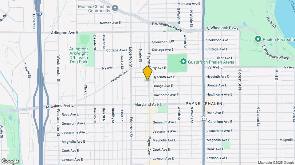 1269-1273 Payne Ave Map and Location Details