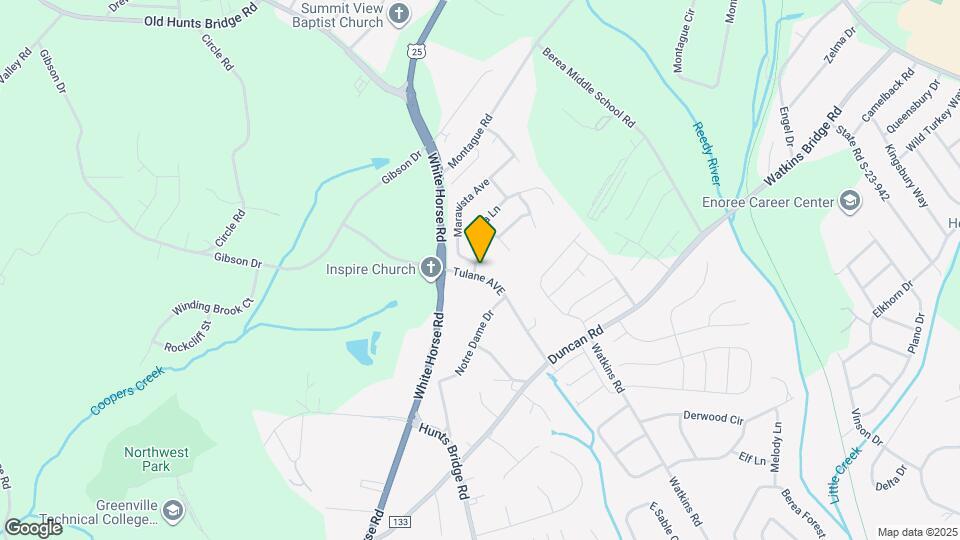 100 Glenlea Ln Mapa y Detalles de la Ubicación