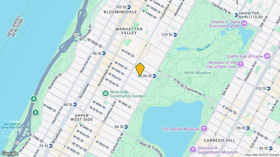 38 W 95th St, Unit 2A Map and Location Details