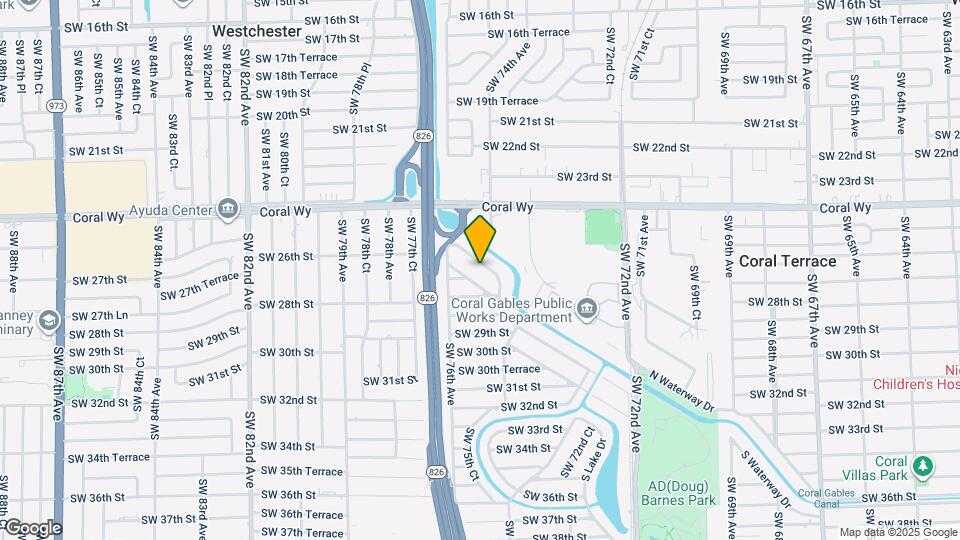 7556 S Waterway Dr Map and Location Details