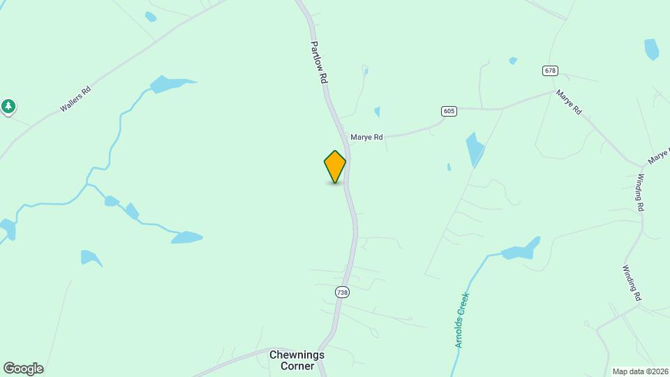 3600 Partlow Rd Map and Location Details