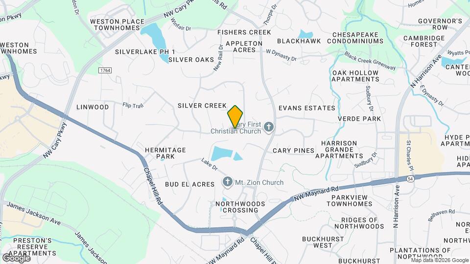 412 Silvergrove Dr Map and Location Details