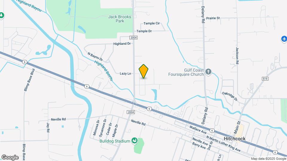 6218 White Oak Dr Map and Location Details