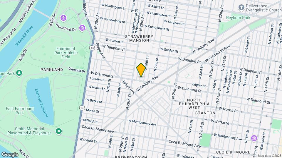 2807 W Diamond St Mapa y Detalles de la Ubicación