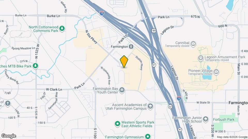 1901 W 1175 N Map and Location Details