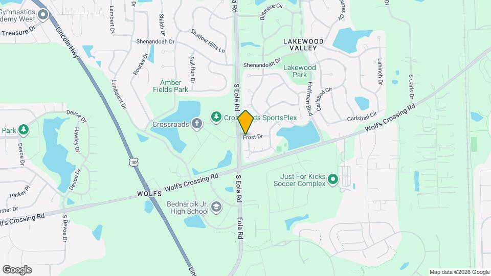 2440 Frost Dr Map and Location Details