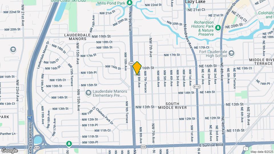 1513 NW 8th Ave-Unit -1513 Map and Location Details
