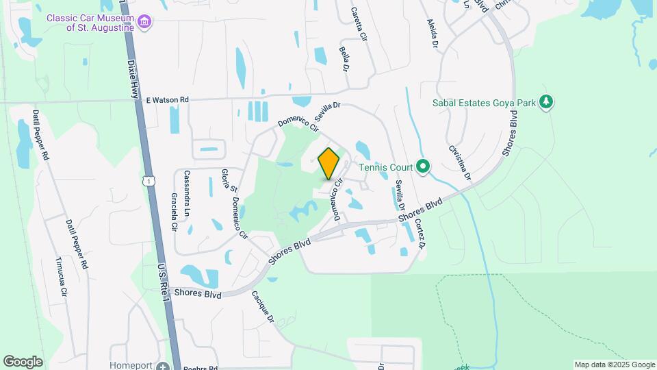 600 Domenico Cir Map and Location Details
