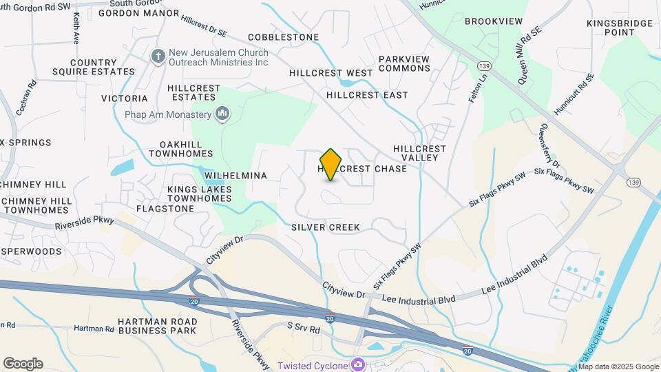 7071 Hillcrest Chase Ln Map and Location Details