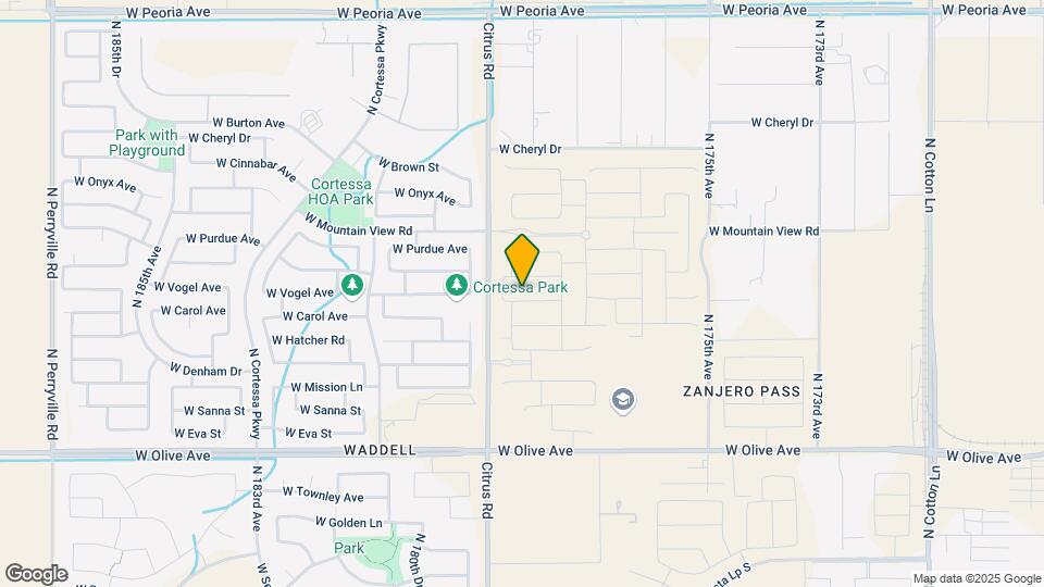 17818 W Vogel Ave Mapa y Detalles de la Ubicación