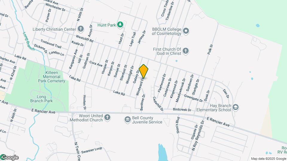 1808 Windward Dr Map and Location Details
