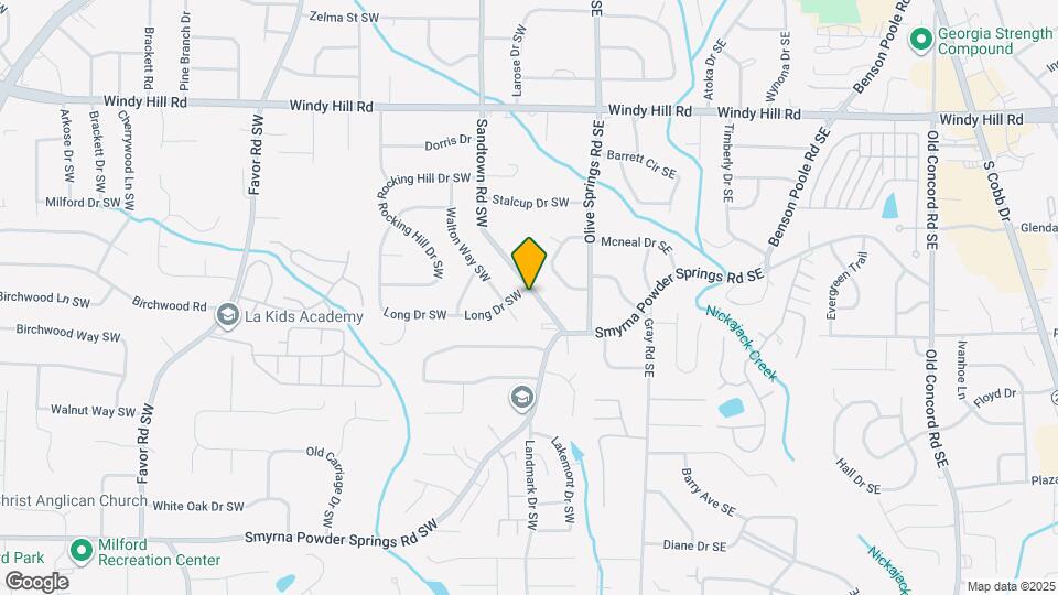 2636 Sandtown Rd SW Map and Location Details