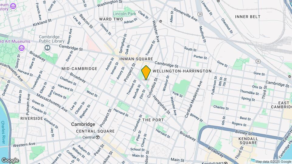 171 Elm St, Unit 1 Map and Location Details