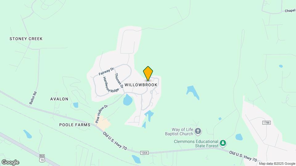 3612 Willowtree Ln Map and Location Details