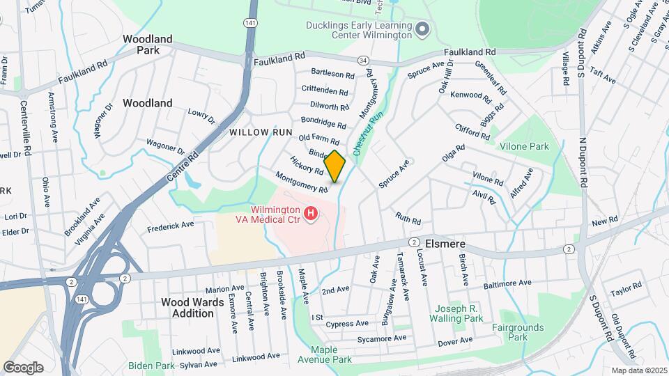 1406 Montgomery Rd Map and Location Details