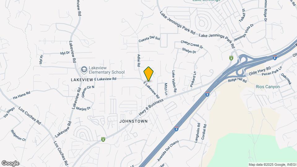 9209 Lakeview Terrace Map and Location Details