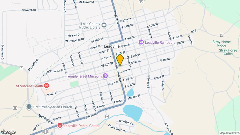 460 Harrison Ave Mapa y Detalles de la Ubicación