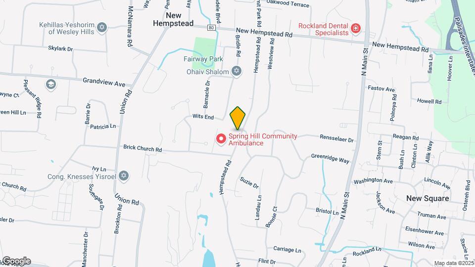 225 Hempstead Rd Map and Location Details