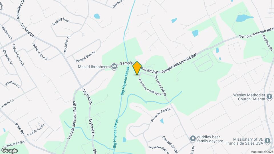 1837 Preserve Creek Way, Unit 1 Mapa y Detalles de la Ubicación