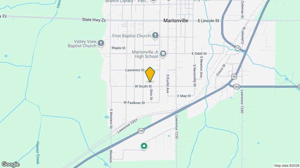 307 W South St Map and Location Details