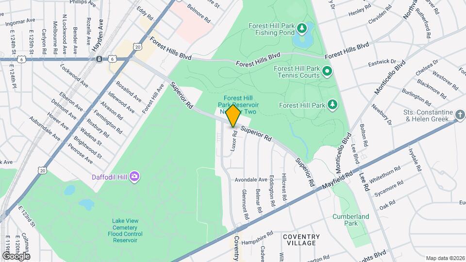 1500 Luxor Rd Map and Location Details