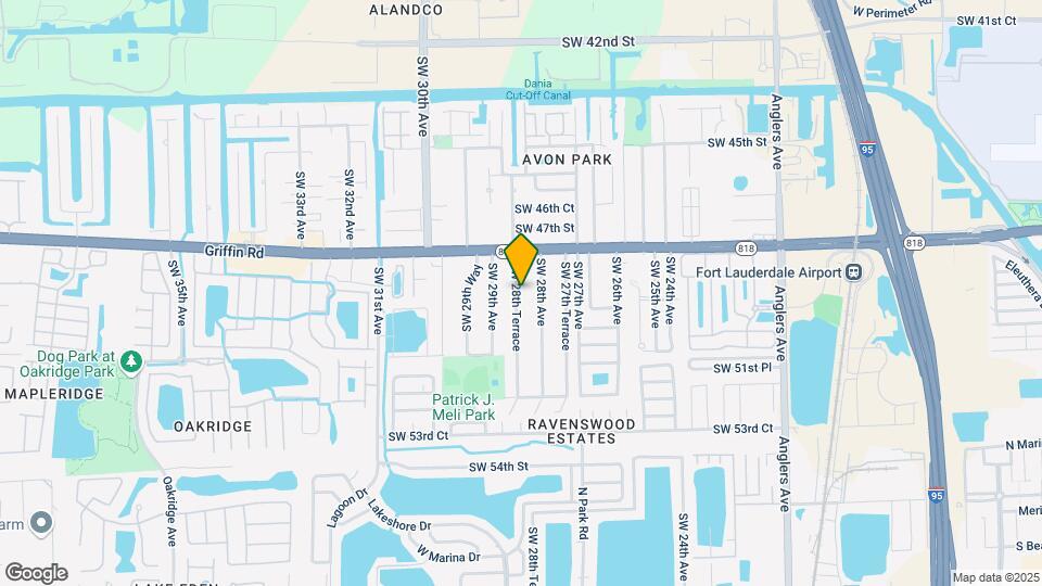 4900 SW 28th Ter, Unit S Map and Location Details