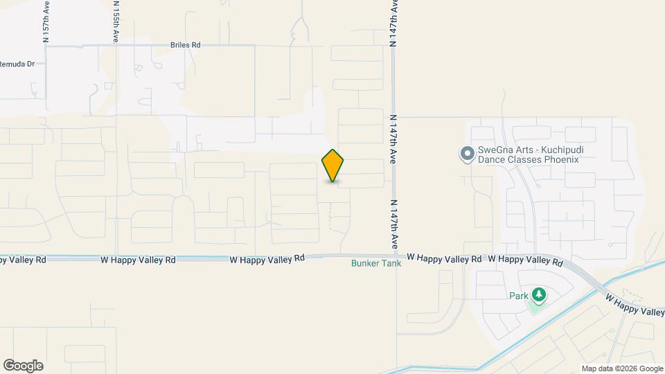 25426 N 148th Dr Map and Location Details