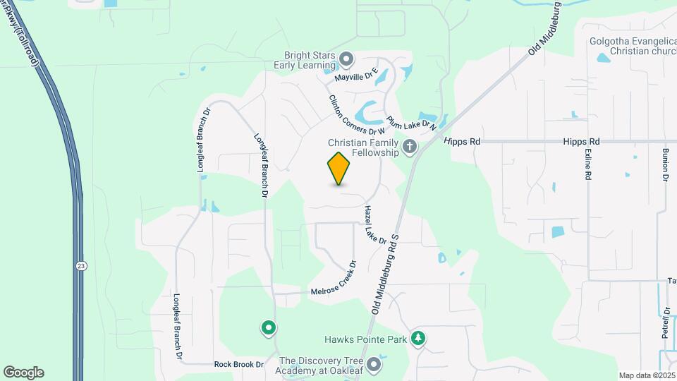 9757 Hazel Lake Dr Map and Location Details