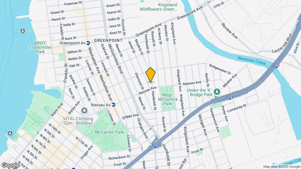 693 Humboldt St Mapa y Detalles de la Ubicación