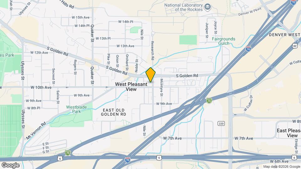 1005 Moss St, Unit #1 Mapa y Detalles de la Ubicación