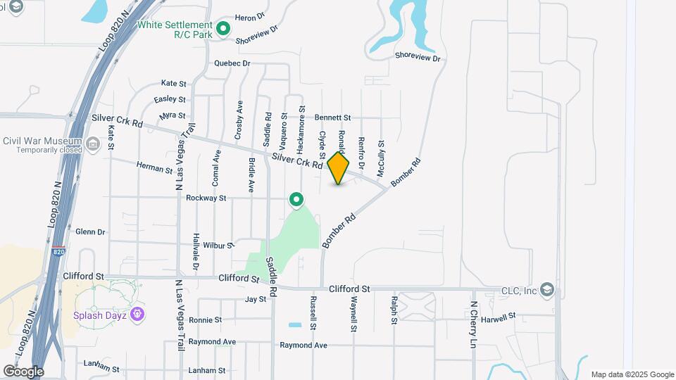 8117 Foxfire Ln Map and Location Details