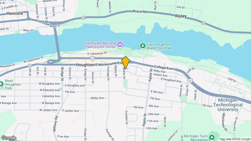 900 E Houghton Ave Map and Location Details