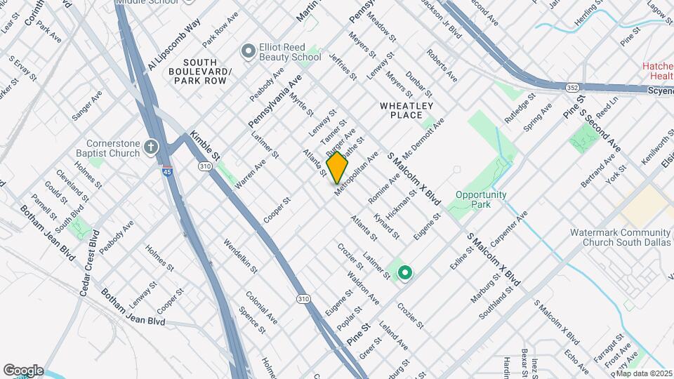 2545 Metropolitan Ave Map and Location Details